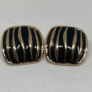 Vintage Ernst Gideon Bek Pierced Earrings.